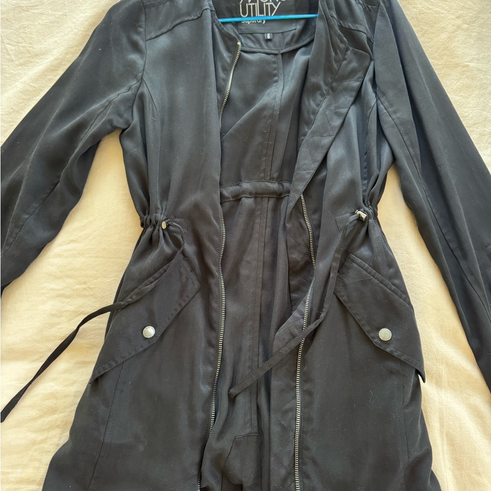 Superdry Women's Utility Black Jacket